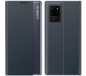 Para Samsung Galaxy A52 4G / 5G / A52s 5G Ver funda de teléfono con ventana Cubierta de soporte autoabsorbente de cuero PU Multicolor Style F