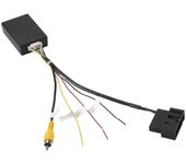 Adaptador de caja decodificadora con convertidor de señal AV CVBS RGB a (RCA) para cámara de visión trasera de fábrica Golf 6 CC