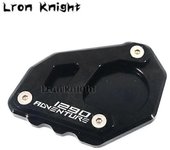 Redkid Para 1050 1090 1190 1090 1290 Adventure ADV Motocicleta CNC Kickstand Pie Soporte lateral Extensión Placa de soporte Almohadilla con logotip...