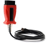 Para adaptadores de cable de escáner JLR Pro 2014D TIS Techstream JLR 3 en 1 OBD2 Rojo