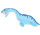 Plesiosaurus dinosaurio peluche juguete realista suave azul dinosaurio peluche juguete para dormitorio