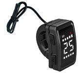 Pantalla de la bicicleta eléctrica DZ40 para el motor central BBS01 02 Piezas de la bicicleta eléctrica HD Negro