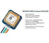 Nuevo Matek Systems M10Q-5883 72 canales SAM-M10Q GPS & QMC5883L Digital AirSpeed 4 ~ 9V con módulo de brújula para RC FPV Racing Drone