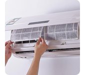 Cuttable Anti-dust Air Conditioner Filter Papers Net Cleaning Purification Air Conditioner Parts Air Purifier Dust Filter