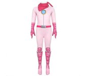 Unbrand Mono de princesa melocotón para adulto niño disfraz de Halloween disfraz de fiesta de carnaval WHBYV 160