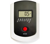 Monitor velocímetro con frecuencia cardíaca para bicicletas estáticas fitness, bicicleta magnética Blanco