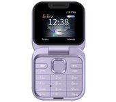 Mini Flip Teléfono Móvil Radio FM Lista Negra de Voz Velocidad Dial Vibración 2Tarjeta SIM Pantalla Pequeña Teléfono Plegable (Morado) Púrpura