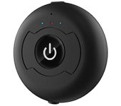 Transmisor de audio Bluetooth 5.0 multipunto para TV PC Connect 2 auriculares 3.5mm AUX baja latencia Ste negro