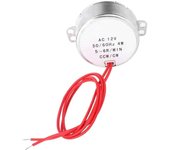 Motor síncrono AC12V Voltaje Multifuncional Conveniente y práctico Portátil Útil Motor Modu Como se muestra
