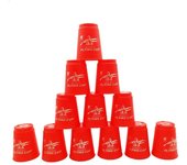 12 unids/set velocidad tazas juego rápido juego deporte vuelo apilamiento mano velocidad juego de entrenamiento, nuevo