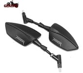 unbrand Para Tiger 800 900 GT PRO Rally Explorer 1200 1200 XCA 1050i 955i 800 XC Retrovisor lateral de la moto Black