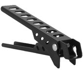 Pinzas de agarre anti-caliente, pinzas retriever para levantar platos calientes o tazones con comida fuera, de microondas, horno negro