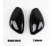 Para el Peugeot 208 Gt Line E208 P21 Mk2 2020 2021 2022 2024 Cubierta del espejo retrovisor exterior Pegado de ABS Carcasa del espejo retrovisor BZ...