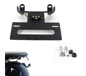 Apto para Ducati Monster 400 620 695 750 800 900 1000 S2 S2r S4 S4r Soporte de matrícula Soporte trasero Cola ordenada Eliminador de guardabarros