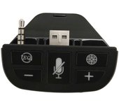 Adaptador de auriculares estéreo para control por voz Xbox Conector de sonido estéreo de 3,5 mm Potenciador de sonido para Xbox One para Xbox Serie...