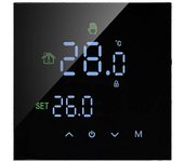 Tuya Smart WiFi Suelo Calefacción de Agua Caldera de Pared Calefacción Termostato Control de Voz Programable Backl Como se muestra