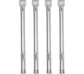 4pcs Tubos quemadores de parrilla de acero inoxidable Reemplazos de tubo de elemento de barbacoa Tubos quemadores de parrilla de gas - Snngv