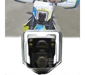 Jelivey Faro delantero de motocicleta Moto LED Light Faros para Husqvarna TE FE TC FC 125 250 300 350 450 501 701 250i 300i Enduro Dirt Bike Negro