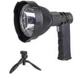 Led Hand Held Spotlight USB recargable camping caza linterna antorcha lámpara z