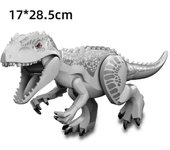 Figuras de dinosaurios, Bloques de T-Rex Indominus, Bloque de dinosaurio grande, Fiesta de cumpleaños para niños H