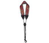 Correa de saxofón acolchada de saxofón para soprano barítono tenor alto Rojo