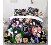 v5067 Sábanas Ropa de cama Demon _ Slayer 3 PCS Comfort Set con 2 fundas de almohada,Demon_Slayer Juego de sábanas para niños adultos,Todo el tiemp...