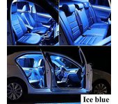 Luz interior LED para Skoda Kodiaq Karoq Yeti Citigo Roomster 2009 2010 2014 2015 2016 2017 2018 2019 2020 2021 2022 Canbus Citigo 10-22 2P Ice Blu...