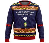 Sudadera 3D Y Top Otoño Majoras Mascarilla Patrón Sin Costuras Legend Of Zelda Feo Suéter De Navidad Regalo Papá Noel Jersey Hombre EL0068 XXL