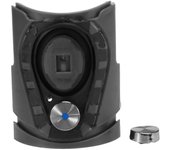 Para secador de pelo supersónico HD01 / HD02 / HD03 Botón de botón de encendido universal Almohadilla de goma 1Set Negro