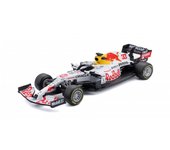 Bburago Red Bull Racing RB16B Diecast Model Max Verstappen Blanco