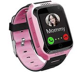 Gps Kids Smartwatch Phone - Pantalla táctil Kids Smartwatch con mensaje de voz de llamada Sos Linterna Cámara digital Reloj despertador