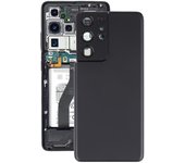Tapa trasera de la batería para Samsung Galaxy S21 Ultra 5G Negro
