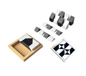 Juguete simple de bloque oculto para niños Juguetes de juego de mesa interactivos para padres e hijos para niños y niñas One Set