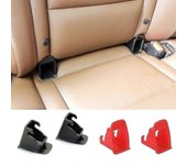 2pcs / set Car Seat Latch Belt Connector Guide Groove Expans Guide Port para Isofix