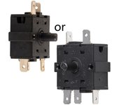 Calentador eléctrico de 3 pines 5 pines Selector de interruptor Interruptor de calentador para calentador eléctrico 5 pies