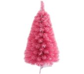 Árbol de Navidad rosado Árbol de Navidad artificial Decoración de la casa navideña Linda decoración plástica del árbol de Navidad