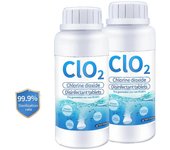 100 / 200pcs Tableta efervescente de dióxido de cloro de grado alimenticio Clo2 Tableta química de desinfección antibacteriana
