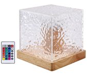 Luz de proyector Galaxy para dormitorio - Luz sensorial con 16 colores, Luz nocturna del proyector para Bedroo Madera transparente