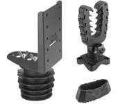 Redkid UTV Universal Dash Cup Holder Cargo Bed Gun Holder Rack Compatible con Polaris Ranger XP 1000 General 2/4 Puertas Portaarmas