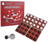 Pentago Juego de Mesa Fiesta Familiar Bar Juego de Concurso Ajedrez Niños Juego Clásico Desarrollo Intelectual Juguete jkw