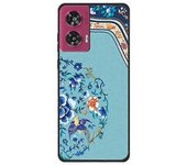 unbrand Para Motorola Edge 50 Fusion 5G Patrón de carcasa de teléfono Impresión Cubierta de protección de TPU suave Multicolor Style I