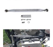 Redkid Accesorios cromados de la palanca de cambios izquierda de la palanca de cambios de la motocicleta para Harley Electra Glide Road King Herita...