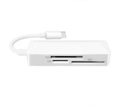 Mini lector de tarjetas de memoria 3 en 1 lector de tarjetas USB C lector de tarjetas TFSD XD 3 en 1 lector de carder para computadora portátil, te...