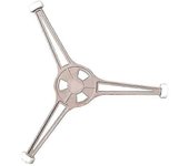 Universal Micropode Brazo Giratorio Soporte de Horno de Microondas Soporte triangular de plato giratorio para el horno de microondas (1pc, plata)