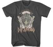 Def Leppard Camiseta Let's Get Rocked Camisetas de manga corta para hombres Camisetas gráficas de estilo clásico rock vintage 3XL