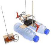 Madera Rc Barco Kid Toys Ensamblaje Control remoto Juguetes barco Modelo educativo Juguete |rc Barcos