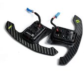 Reemplazo de la extensión de la paleta de cambio del control del volante del automóvil de fibra de carbono para Bmw M3 M4 X5m F10 F22 F30 F80 G80 G...