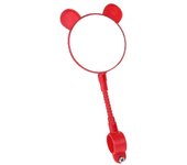 unbrand Niños Bicicleta Espejo retrovisor Niños Bicicleta Seguridad Manillar Accesorio universal Rojo