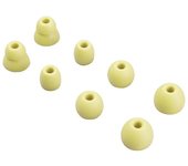 8 piezas de repuesto almohadillas para auriculares auriculares auriculares para auriculares para auriculares Beats Flex / X Vitalidad Amarillo