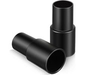 2 piezas de 35 (1-3/8 pulgadas) mm a 32 mm (1-1/4 pulgadas) Adaptador de aspiradora para cepillo de 32 mm de diámetro interior